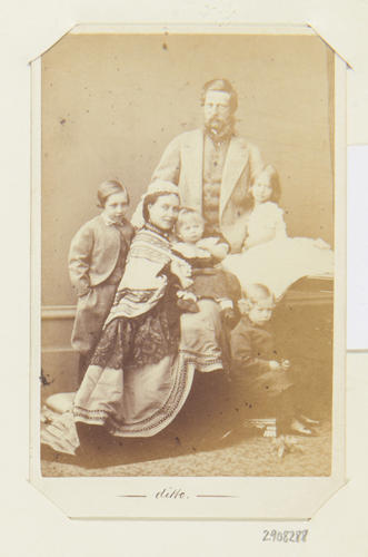 The Crown Prince and Princess of Prussia with their children The Crown Prince and Princess of Prussia with their children