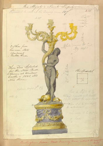 A candelabrum A candelabrum