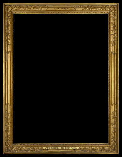 Frame for RCIN 402943, after Raphael, 'The Holy Family with Saint John' Frame for RCIN 402943, after Raphael, 'The Holy Family with Saint John'
