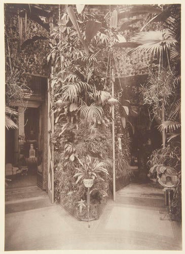 Eingang vom Wintergarten in das Vorzimmer und Pompejanische Zimmer [Entrance from the Winter Garden to the Kaiserin's ante-chamber and the Pompeian Room, Ein Kaiserheim]