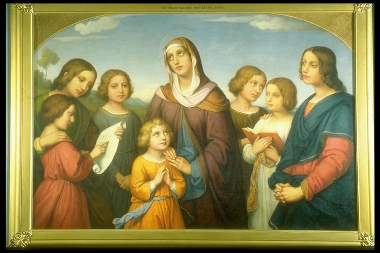 St Felicitas and her Seven Sons St Felicitas and her Seven Sons