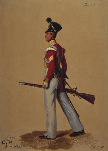 Sergeant Robert Smart, 13th (1st Somerset Light Infantry) Regiment of Foot
