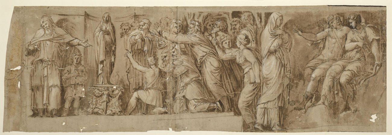 Frieze of the story of Niobe and her Children Frieze of the story of Niobe and her Children