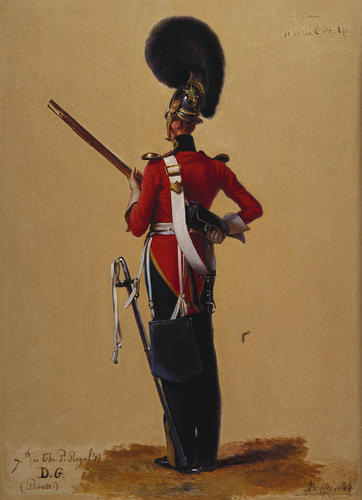 Private John Kernan (b. 1806), 7th (The Princess Royal's) Dragoon Guards Private John Kernan (b. 1806), 7th (The Princess Royal's) Dragoon Guards