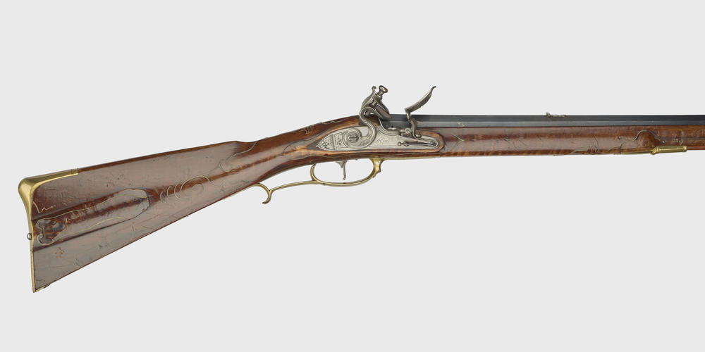 Flintlock long gun Flintlock long gun