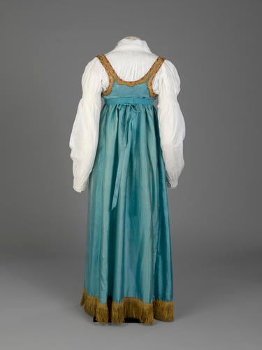 Russian style dress belonging to Princess Charlotte Russian style dress belonging to Princess Charlotte