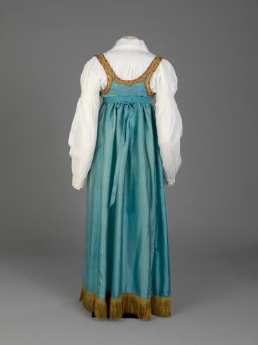 Russian style dress belonging to Princess Charlotte