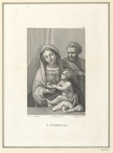 The Holy Family with a Book