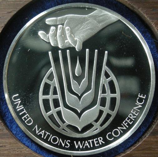 U. S. A. Medal commemorating the United Nations Water Conference, 1977 U. S. A. Medal commemorating the United Nations Water Conference, 1977