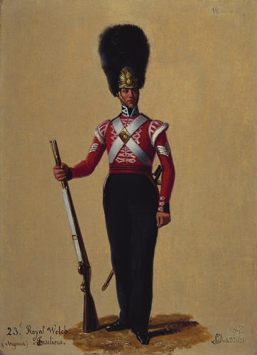 Quarter-Master-Sergeant William Sime (b. 1793), 23rd Regiment of Foot (or Royal Welch) Fusiliers