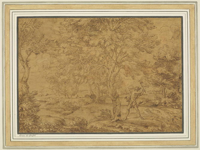 A landscape with a river