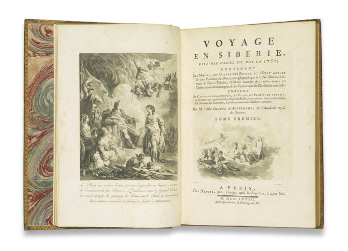 Voyage en Sibérie fait par ordre du Roi en 1761. Tome 1, 1, Contenant les moeurs, les usages des Russes et l'état actuel de cette puissance / par M. l'Abbé Chappe d'Auteroche
