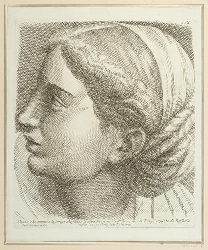 Master: Set of heads from 'The Fire in the Borgo'
Item: Head of a woman [from 'The Fire in the Borgo']