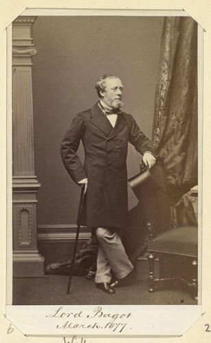 Lord Bagot. March 1877. [Royal Household Portraits. Volume 55. ]