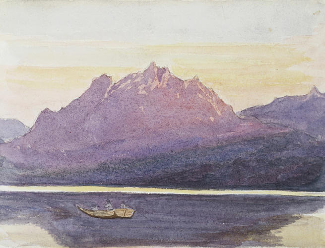 View of a lake and mountains