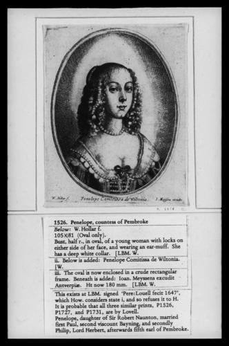 Penelope, Countess of Pembroke Penelope, Countess of Pembroke
