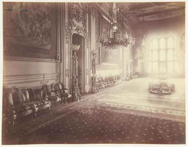 The Grand Reception Room, Anno 1880, lookig North west