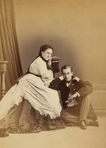 Grand Duchess Maria Nikolaevna and Prince Sergei of Leuchtenberg
