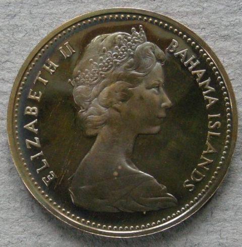 Bahamas. Proof one cent