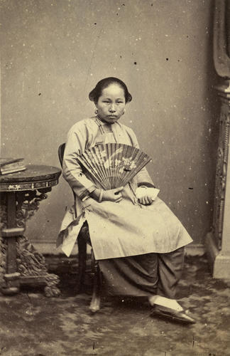 Portrait of a seated woman Portrait of a seated woman