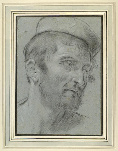The head of a man The head of a man