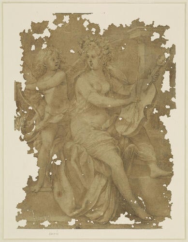 The muse Erato The muse Erato