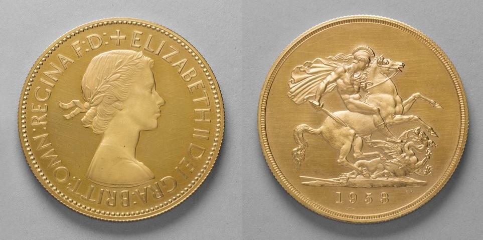 Elizabeth II Pattern five pounds