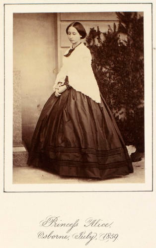 Princess Alice, later Grand Duchess of Hesse and by Rhine (1843-78)