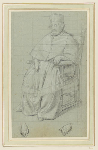 A study for a portrait of Cardinal Rapaccioli
