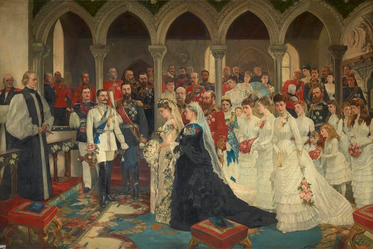The Marriage of Princess Beatrice, 23rd July 1885