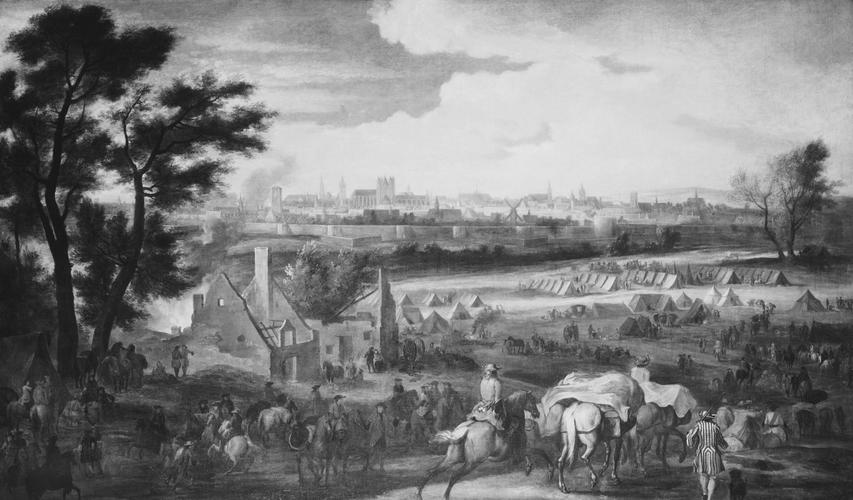 The French Army Encamped before Tournai, 1667