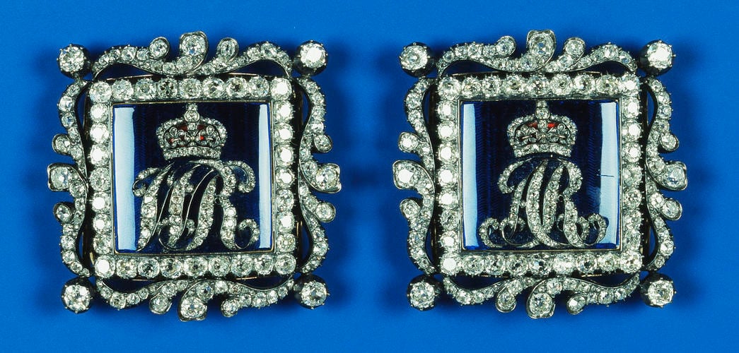 William IV's Family Order. William IV buckle. Possibly belonged to Augusta, Duchess of Cambridge