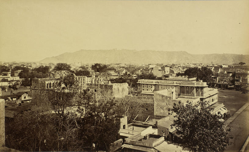 Jeypore. The City from Sanganeer Gate: Prince of Wales Tour of India 1875-6 (vol. 4) Jeypore. The City from Sanganeer Gate: Prince of Wales Tour of India 1875-6 (vol. 4)