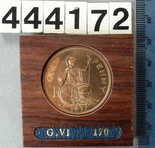 George VI Proof penny George VI Proof penny