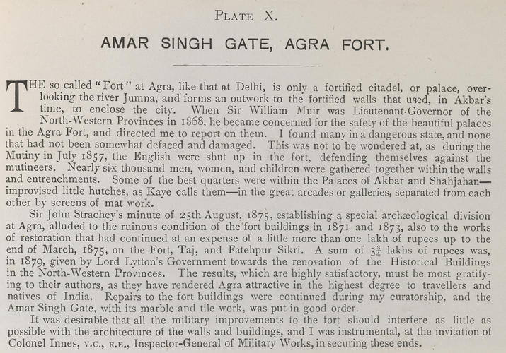 Photographs of Places of Interest in India. Vol. 1. Delhi and Agra