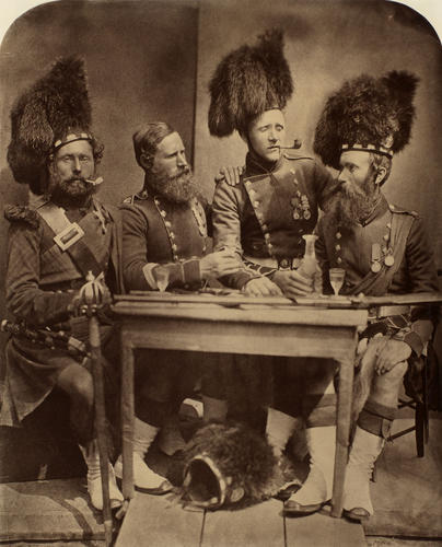 Four Soldiers from the 42nd (Royal Highland) Regiment of Foot