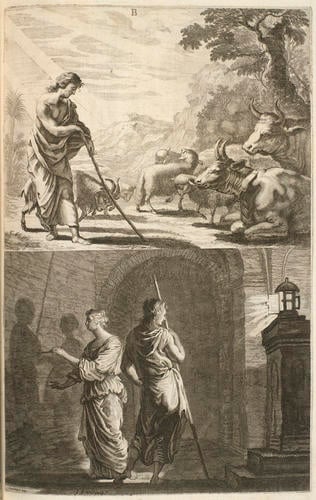 Master: L'Academia Todesca della architectura, scultura e pittura: Oder Teutsche Acadamie (Nuremberg 1675-9).
Item: The Invention of the Art of Drawing