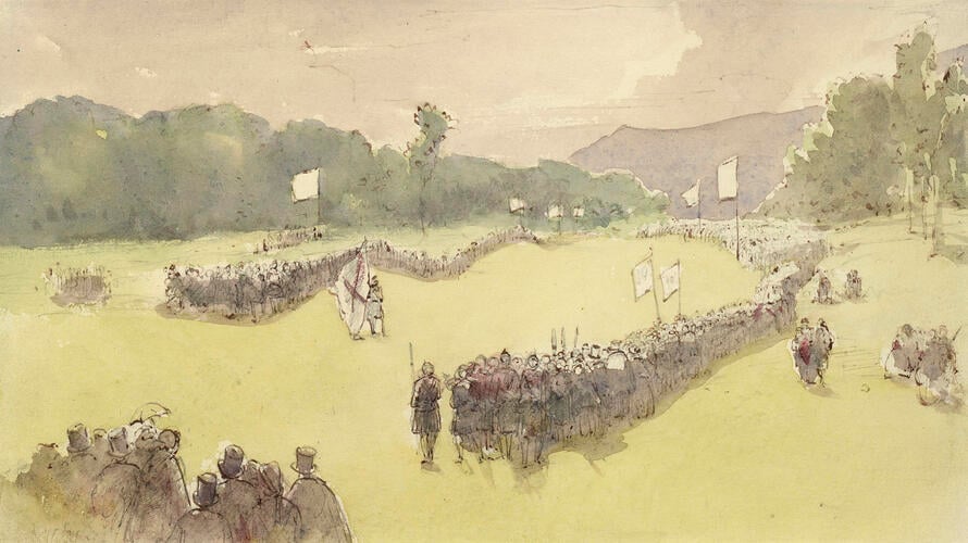The Highland Fête at Balmoral, 22 September 1859