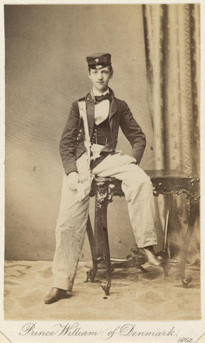 George I, King of the Hellenes (1845-1913), when Prince William of Denmark George I, King of the Hellenes (1845-1913), when Prince William of Denmark