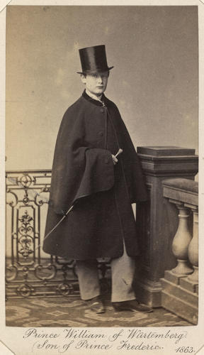 Wilhelm II, King of Wurttemberg (1848-1921), when Prince Wilhelm of Wurttemberg