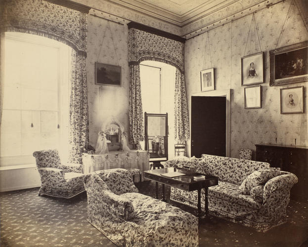 Princess Louise's dressing room at Claremont, occupied after her wedding Princess Louise's dressing room at Claremont, occupied after her wedding