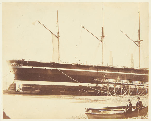 The 'Great Eastern' lying opposite Milford Haven