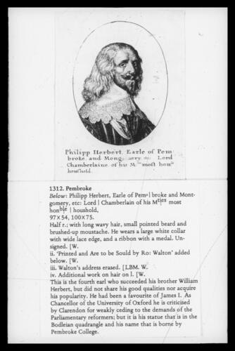 Philipp Herbert, Earl of Pembroke Philipp Herbert, Earl of Pembroke