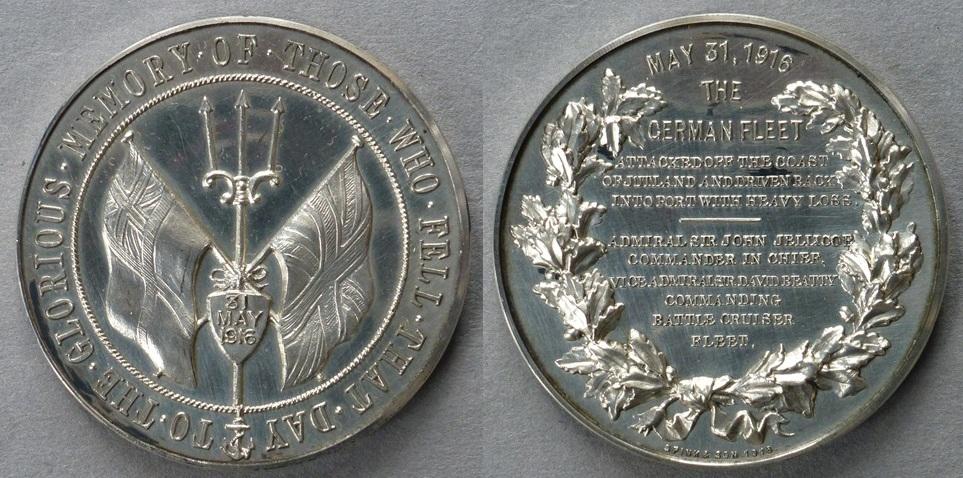 Medal commemorating the Battle of Jutland Medal commemorating the Battle of Jutland