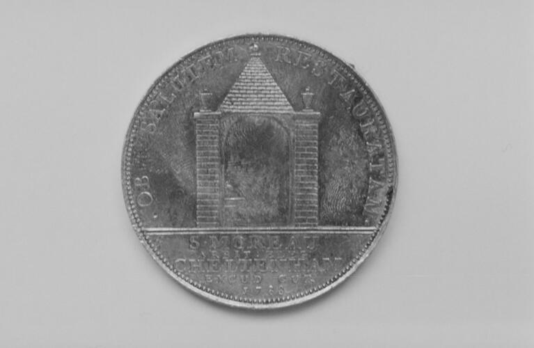 Great Britain. Medal commemorating the Recovery of King George III from illness, 1789 Great Britain. Medal commemorating the Recovery of King George III from illness, 1789