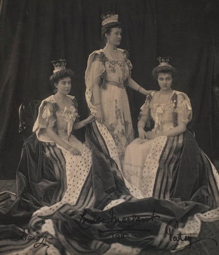 The Duchess of Connaught with Princess Margaret and Princess Patricia of Connaught The Duchess of Connaught with Princess Margaret and Princess Patricia of Connaught