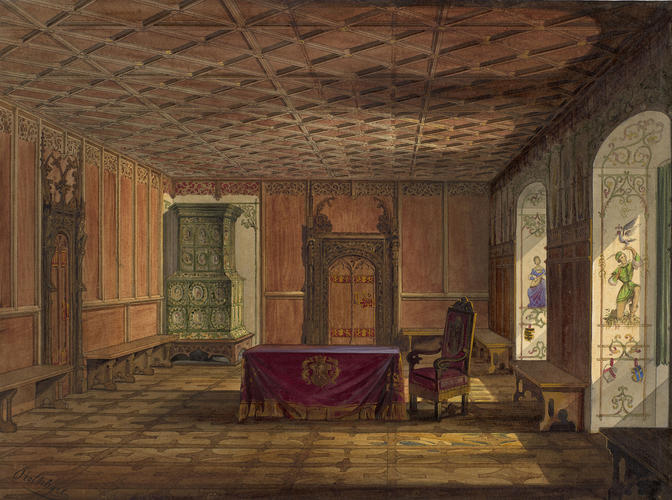 The Veste Coburg: the Rose Room The Veste Coburg: the Rose Room