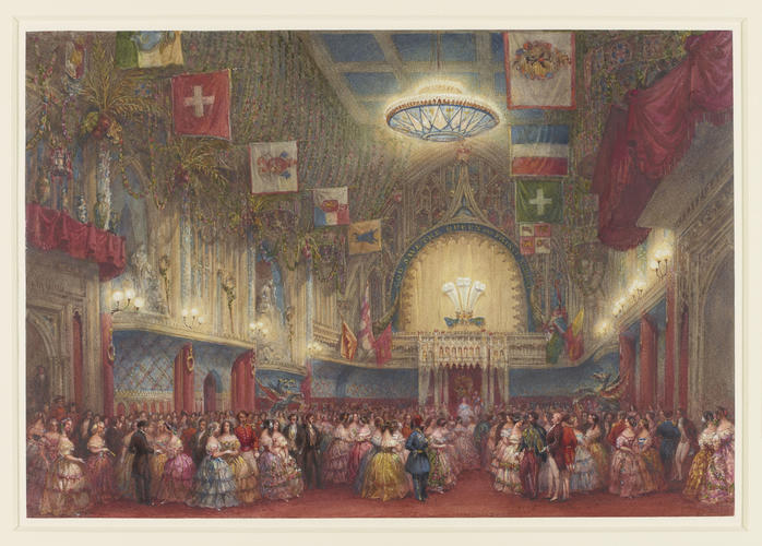 The Ball at the Guildhall, 9 July 1851 The Ball at the Guildhall, 9 July 1851