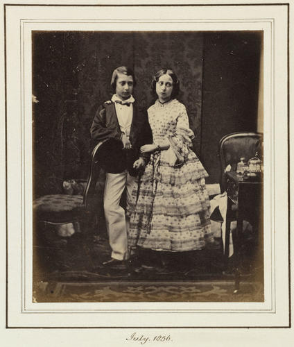 Albert Edward, Prince of Wales and Princess Alice at Gloucester House