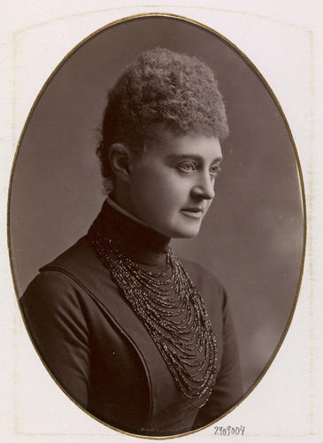 Princess Frederica of Hanover. (Baroness von Pawel Rammingen). [Album: Photographs. Royal Portraits, 1883-1891]